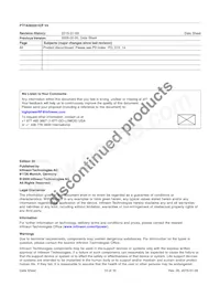 PTFA082201FV4R250XTMA1 Datasheet Pagina 10