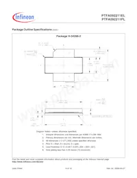 PTFA092211FLV4R250XTMA1 Datasheet Pagina 9