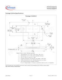 PTFA191001F V4 R250 Datasheet Pagina 9