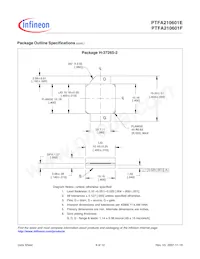 PTFA210601F V4 R250 Datasheet Pagina 9