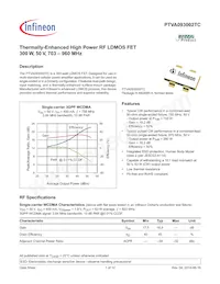 PTVA093002TCV1R250XTMA1 Datasheet Copertura