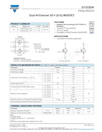 SI1972DH-T1-GE3數據表 封面