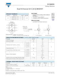 SI1988DH-T1-GE3 Datasheet Copertura