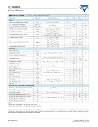 SI1988DH-T1-GE3 Datasheet Pagina 2