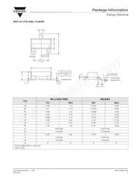SI2301CDS-T1-E3 Datasheet Pagina 6