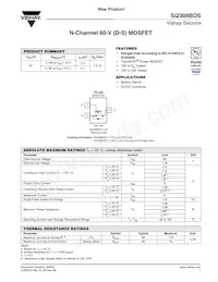 SI2308BDS-T1-GE3 Datasheet Copertura