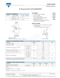 SI2371EDS-T1-GE3數據表 封面