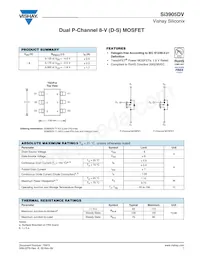 SI3905DV-T1-GE3 Datenblatt Cover