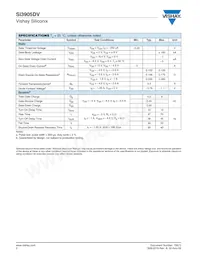 SI3905DV-T1-GE3 Datenblatt Seite 2