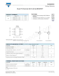 SI3909DV-T1-GE3 Datenblatt Cover