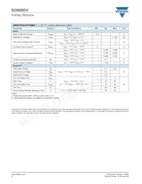 SI3909DV-T1-GE3 Datasheet Pagina 2