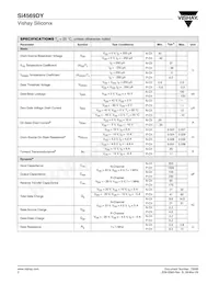 SI4569DY-T1-GE3 Datasheet Pagina 2