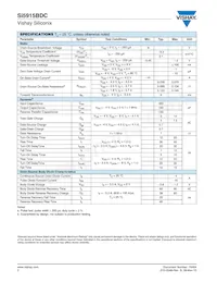 SI5915BDC-T1-GE3 Datasheet Page 2