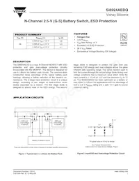 SI6924AEDQ-T1-GE3 Datasheet Copertura