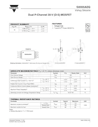 SI6955ADQ-T1-GE3 Datenblatt Cover