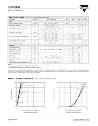 SI6981DQ-T1-GE3 Datasheet Page 2