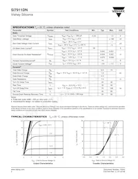 SI7911DN-T1-GE3 Datenblatt Seite 2