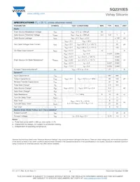 SQ2310ES-T1_GE3 Datasheet Pagina 2