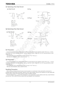 SSM6L13TU(T5L Datasheet Page 3