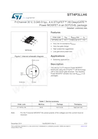 STT4P3LLH6 Datasheet Copertura