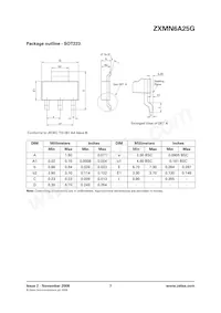 ZXMN6A25GTA Datenblatt Seite 7