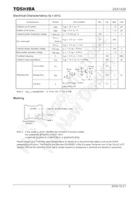 2SA1428-Y Datasheet Pagina 2