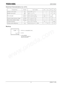 2SC2482(T6TOJS數據表 頁面 2