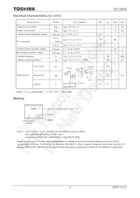 2SC2655-Y Datasheet Pagina 2