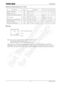 2SC5201 Datasheet Pagina 2
