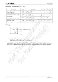 2SC5201數據表 頁面 2