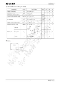 2SC6042 Datasheet Pagina 2