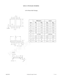 ALD1105SBL Datasheet Pagina 7