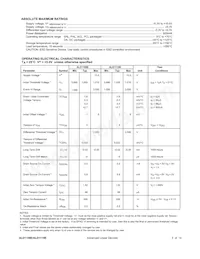 ALD1110ESAL數據表 頁面 3