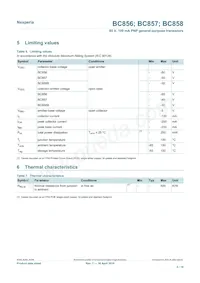 BC857C/DG/B3 Datasheet Pagina 4