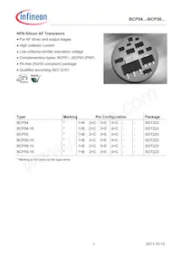 BCP5616E6327HTSA1 Datasheet Copertura