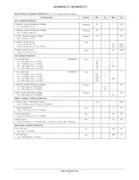 BCW65CLT1 Datasheet Pagina 2