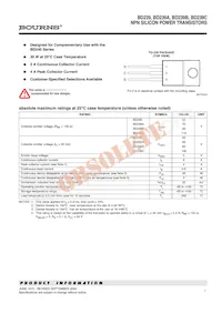 BD239B-S Datenblatt Cover