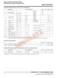 BD239B-S Datasheet Pagina 2