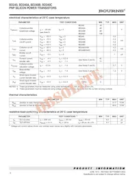 BD240B-S Datasheet Pagina 2