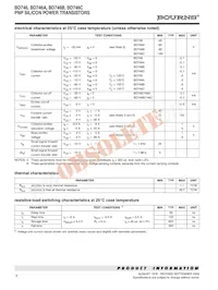 BD746-S Datasheet Pagina 2