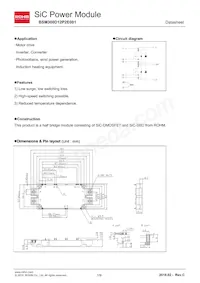 BSM300D12P2E001 Datenblatt Cover