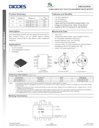 DMC4029SSDQ-13 Datasheet Copertura