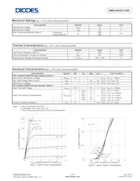 DMN2005DLP4K-7 Datasheet Page 2