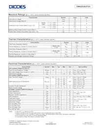 DMN2028UFDH-7 Datasheet Page 2