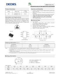 DMN61D8LVTQ-13數據表 封面