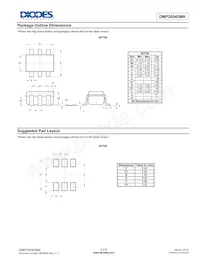 DMP2004DMK-7 Datasheet Pagina 5
