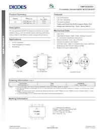 DMP3036SSD-13 Datenblatt Cover