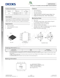 DMP6050SSD-13 Datasheet Cover