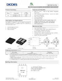 DMTH6010LPDQ-13數據表 封面