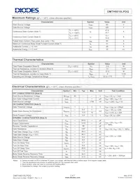 DMTH6010LPDQ-13數據表 頁面 2